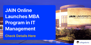JAIN Online Launches 2 Year MBA Program in IT Management; Check Details Here
